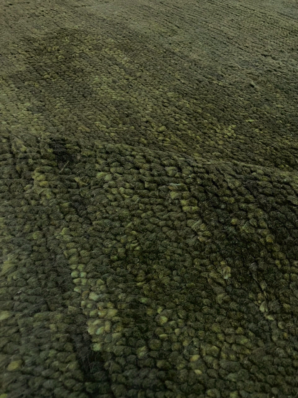 BEHRUZ | Evergreen Wool Dining Rug